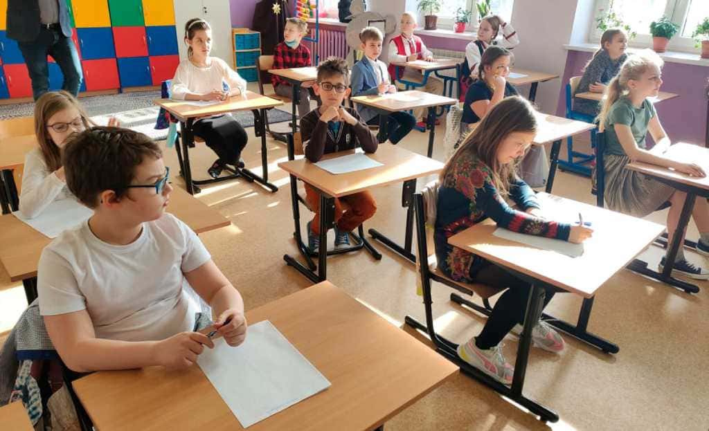 Українські школярі навчаються