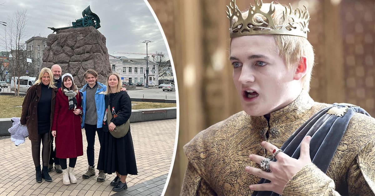 Game of Thrones star Jack Gleeson arrived in Kiev with a pickup for the AFU