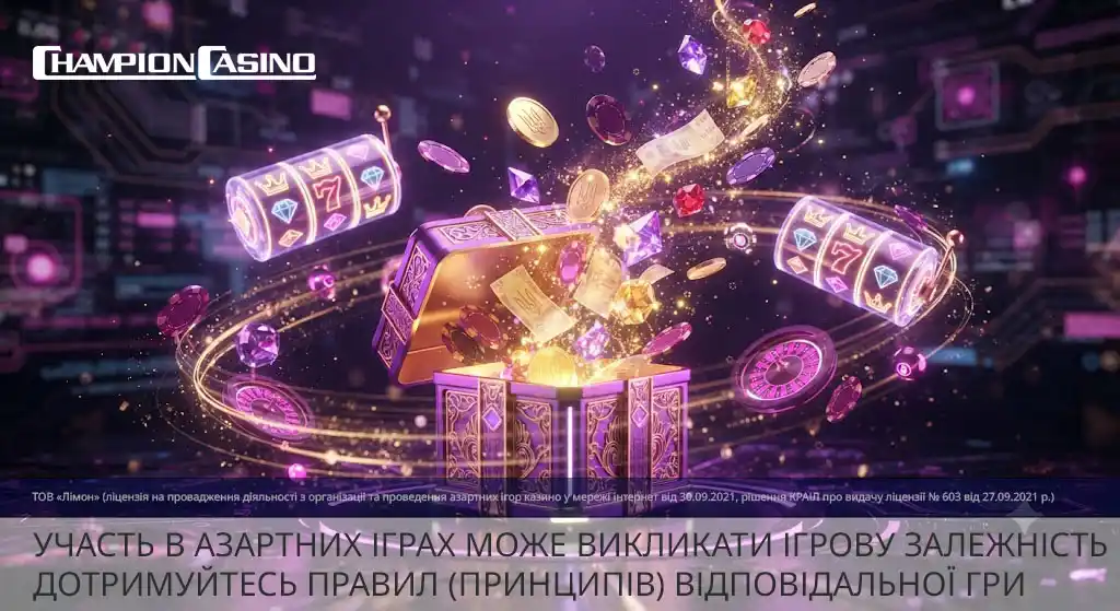 Бонуси від Champion Casino – що доступно після реєстрації та як працює система персональних винагород Казино