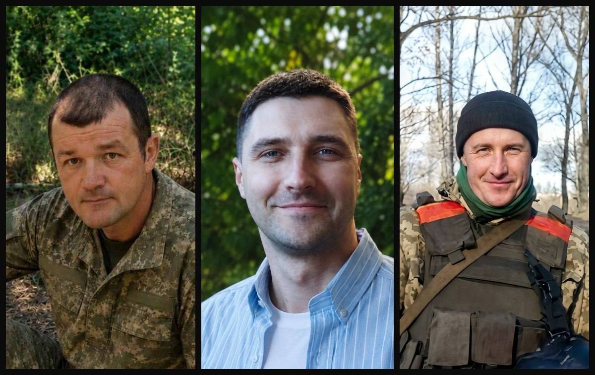Рівне попрощається одразу з трьома бійцями